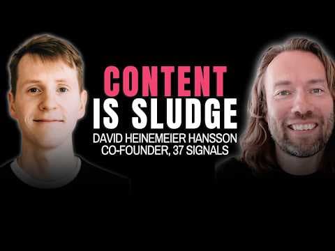 DHH: How to Make F*ck You Money, Writing, US vs EU, Building Basecamp, 37signals & Ruby on Rails thumbnail