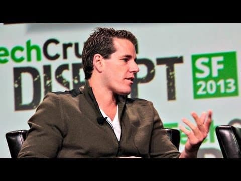 Talking Bitcoin With the Winklevosses | Disrupt SF 2013 thumbnail