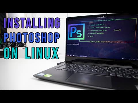 How To Install PhotoShop CC on Linux thumbnail