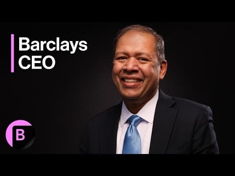 Barclays CEO on Saudi Arabia, US Economy, AI and Banking thumbnail