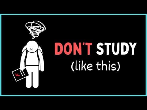 If You Study Like This, You’ll FAIL (Backed by Science) thumbnail