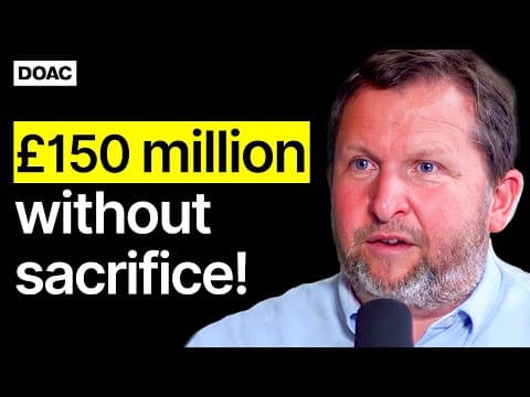 Moonpig Founder: How I Built A $150 Million Business WITHOUT Sacrifice: Nick Jenkins | E97 thumbnail