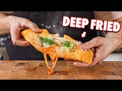 How to Make Delicious Deep-Fried Pizza at Home thumbnail