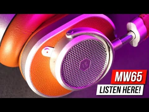 Are Master & Dynamic MW65 Headphones Worth It Compared to Sony WH-1000XM3? thumbnail