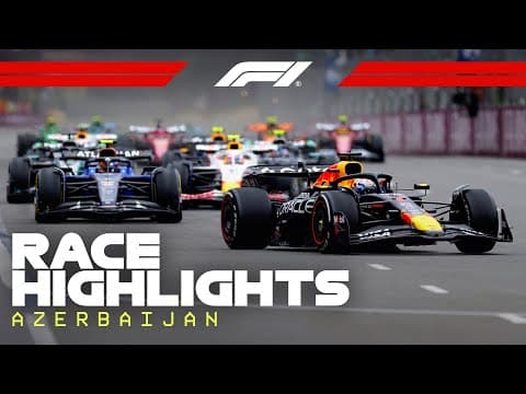 Race Highlights | 2025 Azerbaijan Grand Prix thumbnail