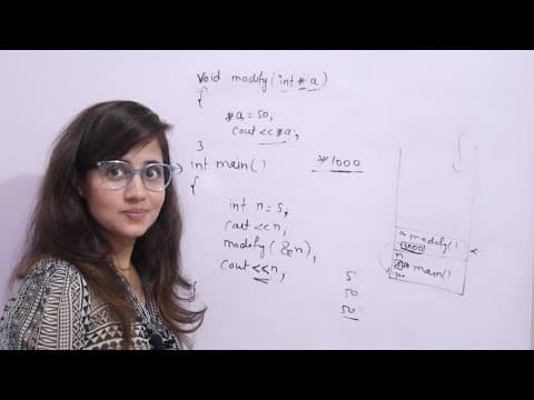 Call by Value & Call by Reference in C++ | C++ Placement Course | Lecture 65 thumbnail