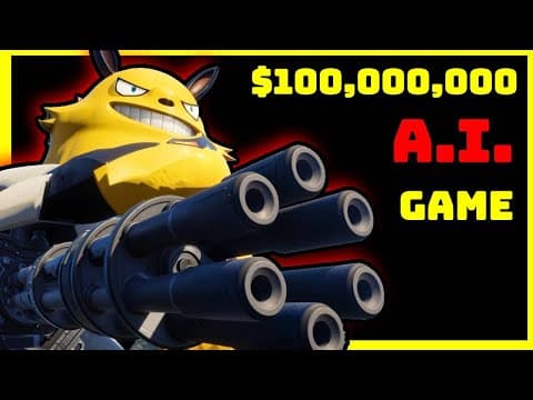 PALWORLD Game STUNS the Entire Industry | $100,000,000 AI Game Causes MASSIVE Outrage thumbnail