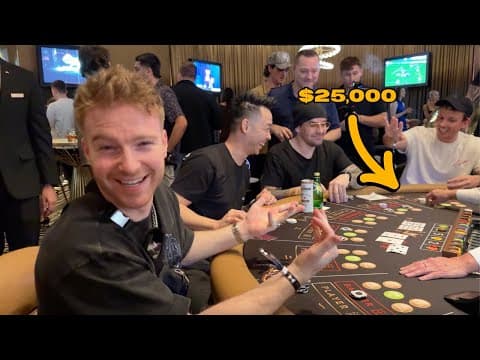 VEGAS WANTED BLOOD $250K HIGH STAKES BACCARAT thumbnail