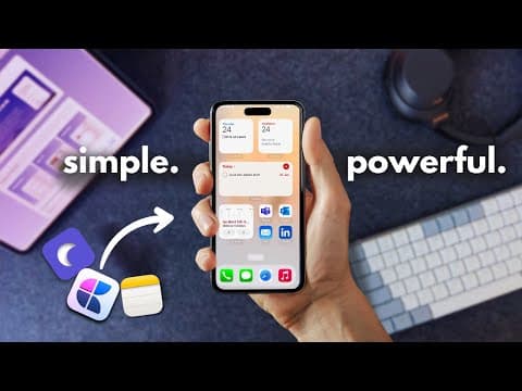 How I Turned My iPhone Into a Productivity Machine thumbnail