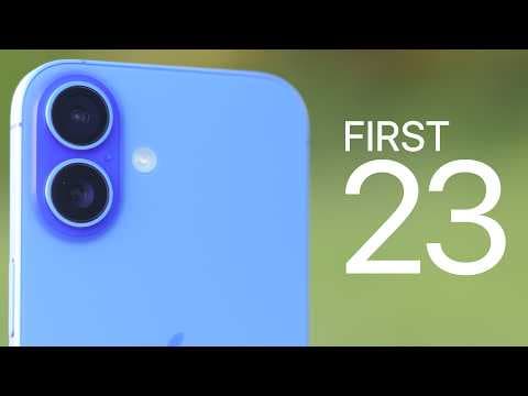 iPhone 16 & 16 Pro - First 23 Things To Do! (Tips & Tricks) thumbnail