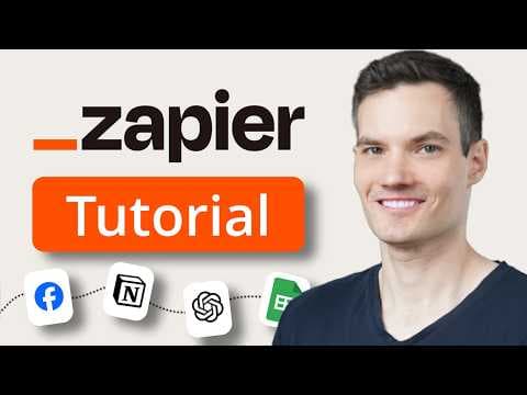 Zapier AI Tutorial for Beginners: Automation Made Simple 🟧 thumbnail