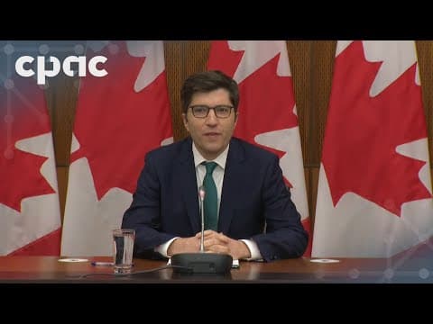 Conservative MP Garnett Genuis proposes a plan to address youth unemployment – October 15, 2025 thumbnail
