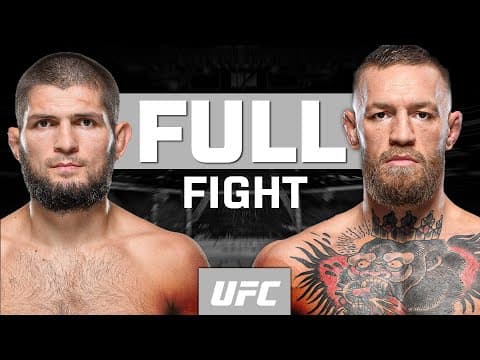 Khabib Nurmagomedov vs Conor McGregor | FULL FIGHT | UFC Classic thumbnail