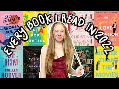 Every Book I Read in 2022 Reviewed in 1 Sentence (90+ Books) thumbnail