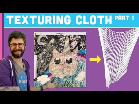 Coding Challenge #63.1: Texturing Cloth Simulation Part 1 thumbnail