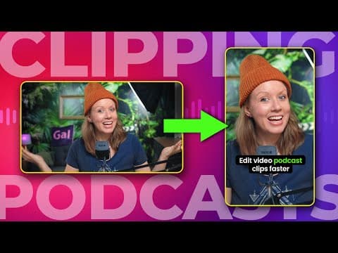 Editing VIDEO PODCASTS just got way EASIER! thumbnail