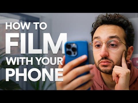 How to Film YouTube Videos on Your Phone thumbnail