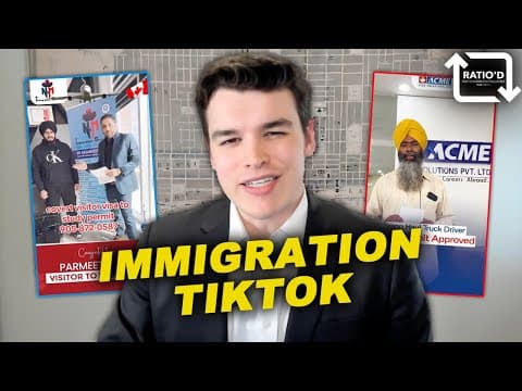 Exposing Canadian immigration consultants on TikTok thumbnail