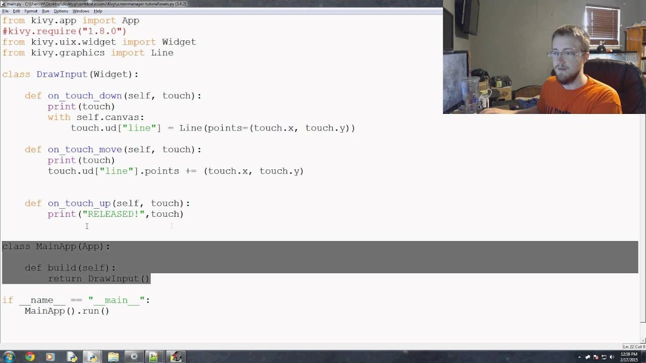 YouTube video player