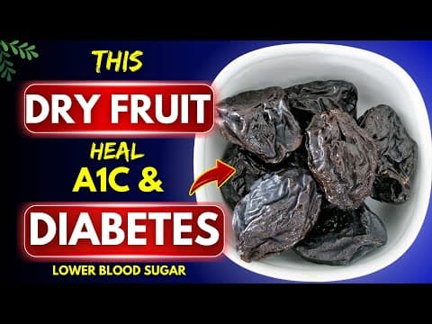 Top 3 Dry Fruits Diabetics Should Eat at NIGHT (Lower Blood Sugar) thumbnail