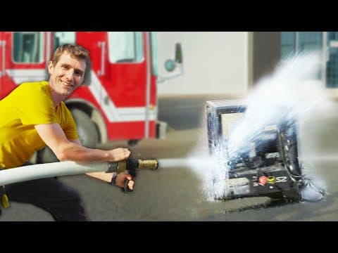 Cooling a PC with a Fire Truck… Literally thumbnail