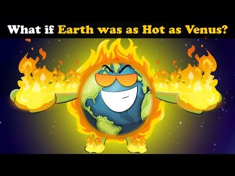 What if Earth was as Hot as Venus? + more videos | #aumsum #kids #science #education #whatif thumbnail