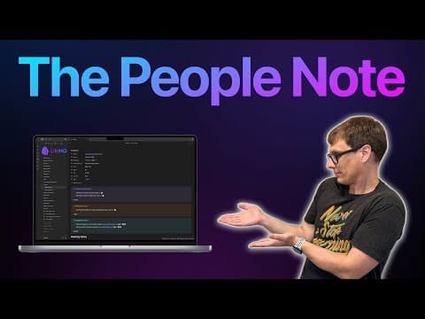 The People Note: The Key to Rolling Up Tasks & Project in Obsidian thumbnail