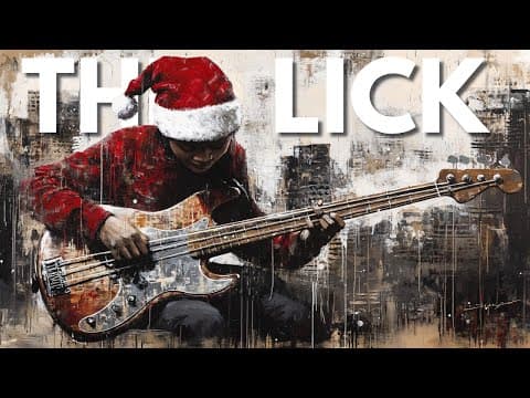 Master the Iconic Bass Lick from 'This Christmas' by Donny Hathaway! thumbnail