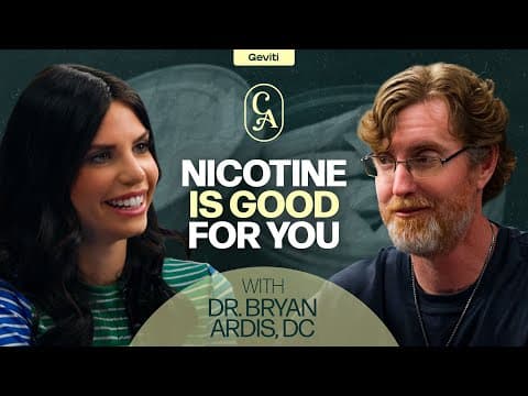 Nicotine Is Not the Villain: What Big Pharma Hides From Parents | Dr. Bryan Ardis, DC thumbnail