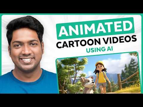 How to Create an Animated Cartoon Video with AI thumbnail