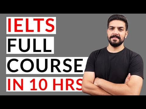 IELTS Full Course in 10 hours - 2023 thumbnail