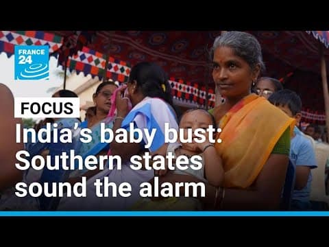 India’s baby bust: World’s most populous country fears demographic decline • FRANCE 24 English thumbnail