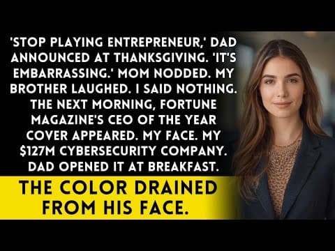 Dad Said 'Stop Playing Entrepreneur' - Then The Fortune Cover Dropped thumbnail