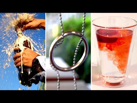 Why Do Shaken Soda, Melting Ice, and a Ring on a Chain Behave So Strangely? 3 Physics Problems Explained thumbnail
