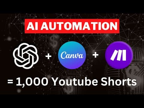 How to Create 1,000 YouTube Shorts Using AI Tools thumbnail