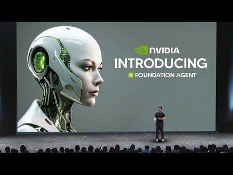 Nvidias NEW "AI AGENT" Will Change The WORLD! (Jim Fan) thumbnail