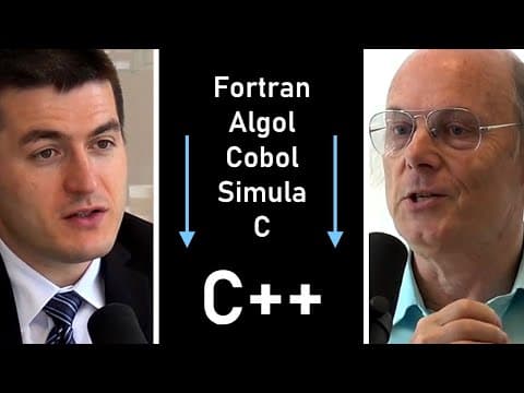Bjarne Stroustrup: Journey to C++ from Fortran, Algol, Simula, and C thumbnail