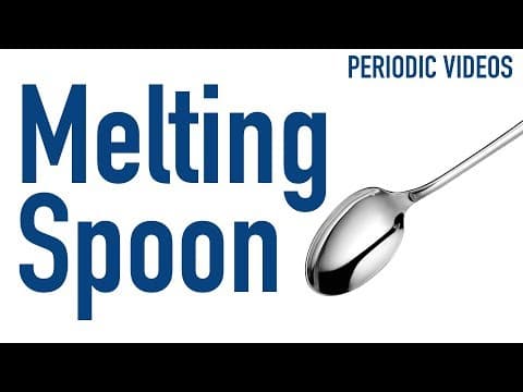 Melting Spoon in Tea - Periodic Table of Videos thumbnail