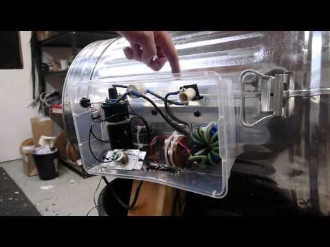 1000W xenon arc lamp built into DIY searchlight housing thumbnail