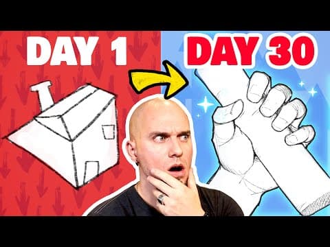 How to Improve Your Drawing Skills in 30 Days thumbnail