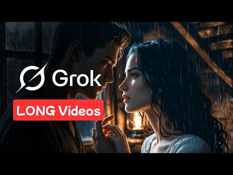 Grok AI Long Video Hack: Unlimited 60s Stories in Minutes thumbnail