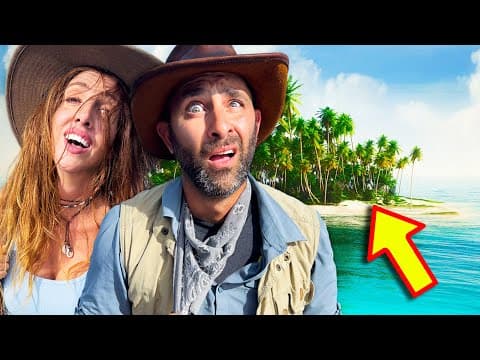 Abandoned Island! - Can We Survive 24 Hours? thumbnail