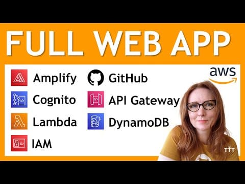 UPDATED - AWS Project - Build a Full End-to-End Web App with 7 Services | Step-by-Step Tutorial thumbnail