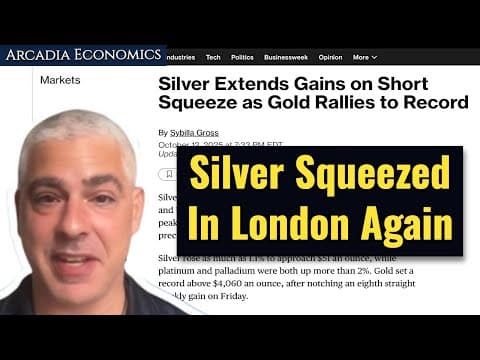 Silver Squeezed Again In London, As Gold Soars On Sunday Night Open thumbnail