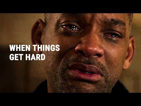 WHEN THINGS GET HARD - Powerful Motivational Video thumbnail