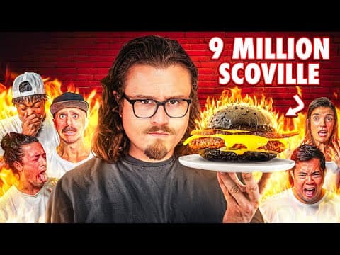 I Made The Spiciest Burger Ever thumbnail
