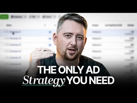 The Only Paid Advertising Strategy You Need To Scale Your Business thumbnail