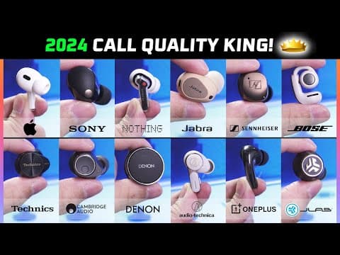 Which Earbuds Have the Best Call Quality in 2024? thumbnail