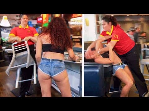 When Karens Get Served INSTANT KARMA.. thumbnail