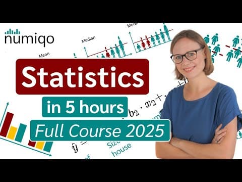 Statistics - A Full Lecture to learn Data Science (2025 Version) thumbnail